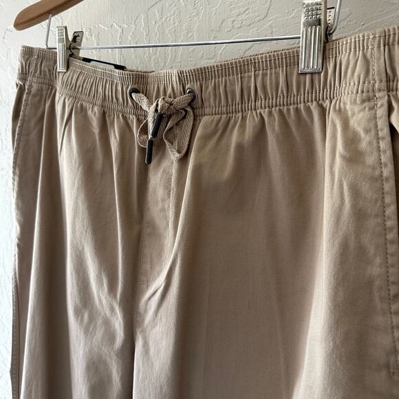GAP | Mens Twill Joggers NEW Size XL Khaki Casual Jogger Pants Normcore Basic - Picture 4 of 12